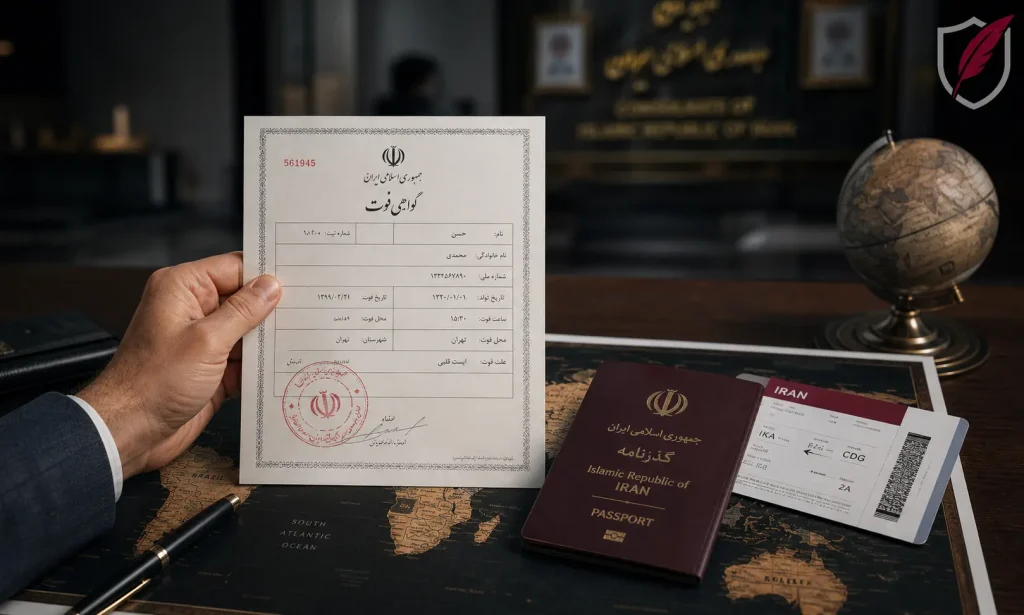 گواهی فوت
